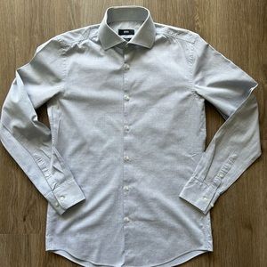 Hugo Boss Grey Dress Shirt